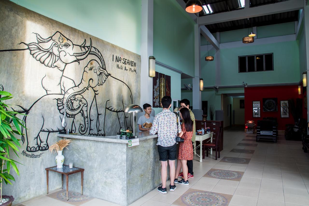 I Na Seaview Hostel Rayong Exterior foto